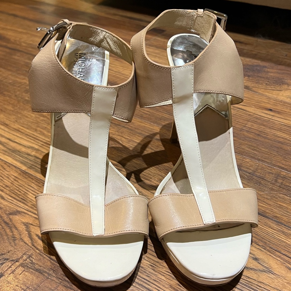 Michael Kors Strappy Ankle Heels Size 10